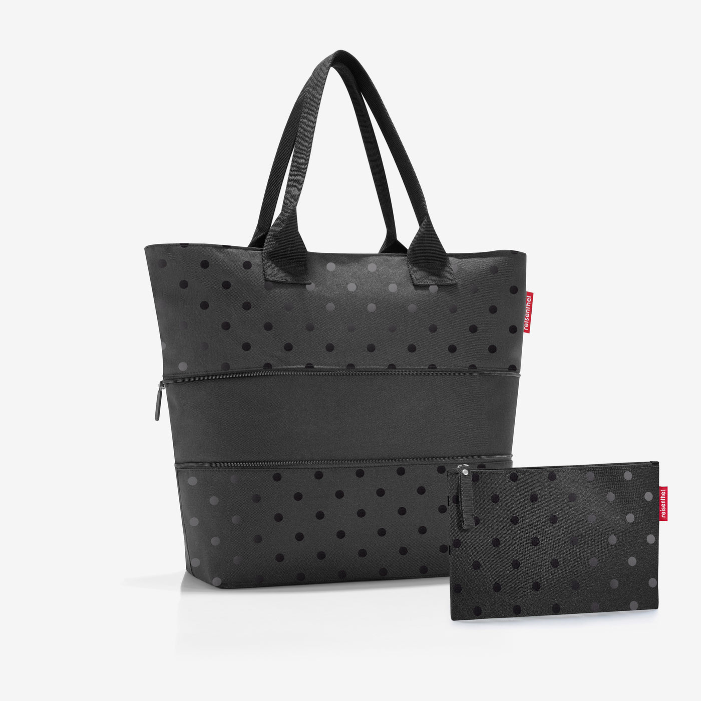 shopper e1 set #1 glossy dots black shopper e1 set #1 Reisenthel