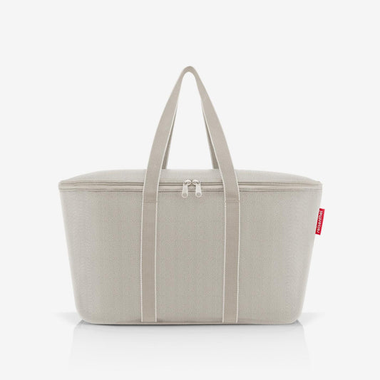 coolerbag herringbone sand coolerbag Reisenthel