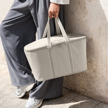 coolerbag herringbone sand coolerbag Reisenthel