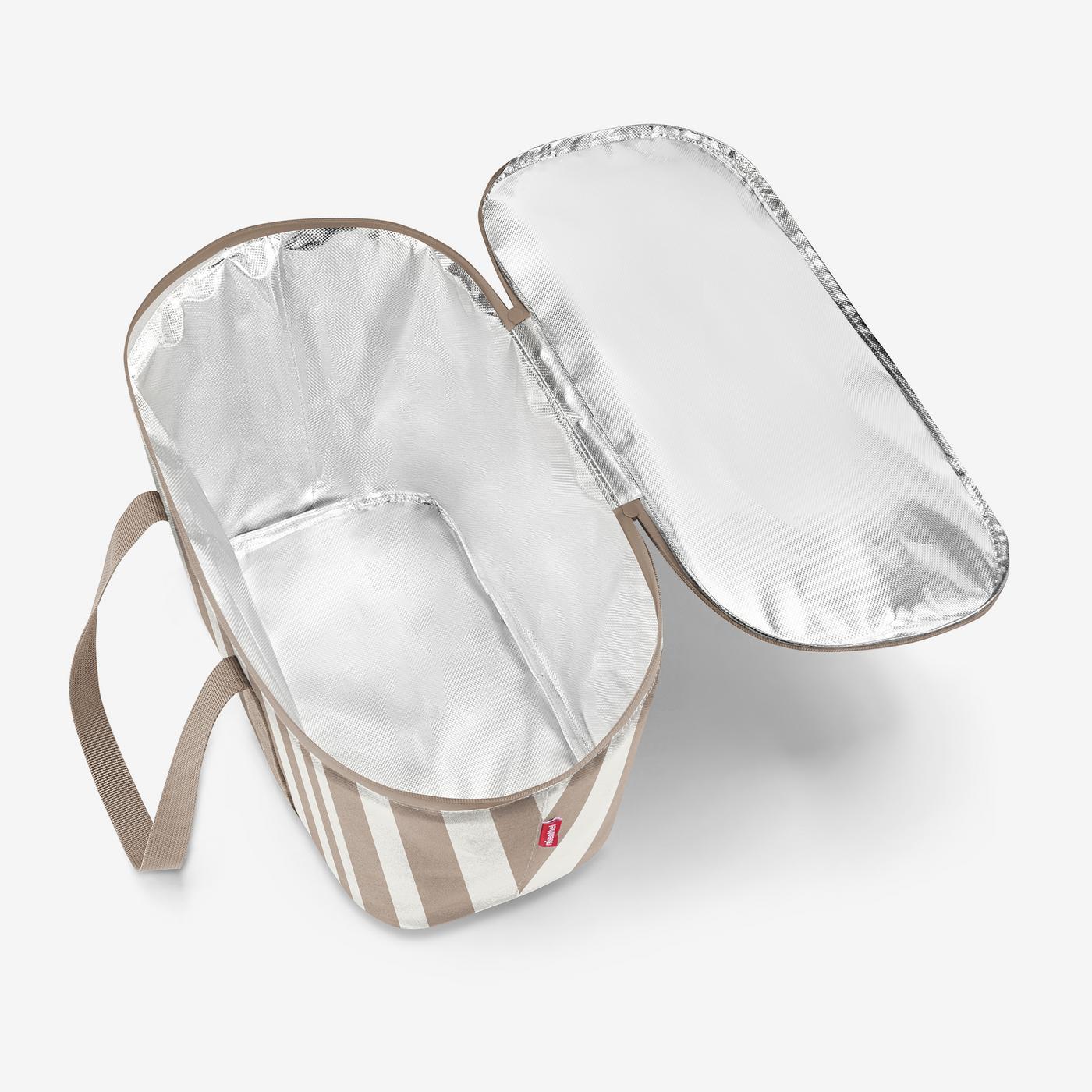 coolerbag summerstripes coffee coolerbag Reisenthel