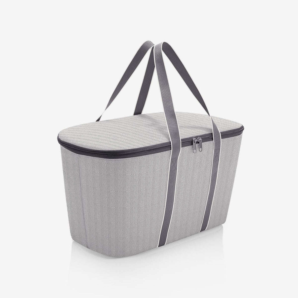 coolerbag herringbone grey coolerbag Reisenthel