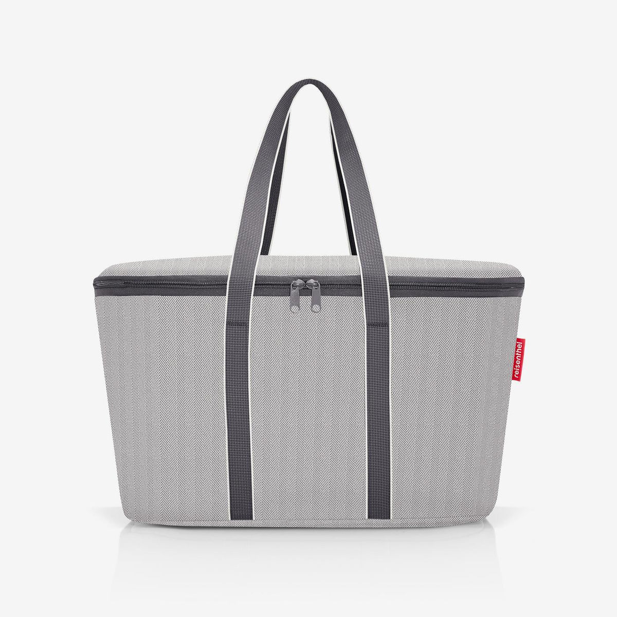 coolerbag herringbone grey coolerbag Reisenthel