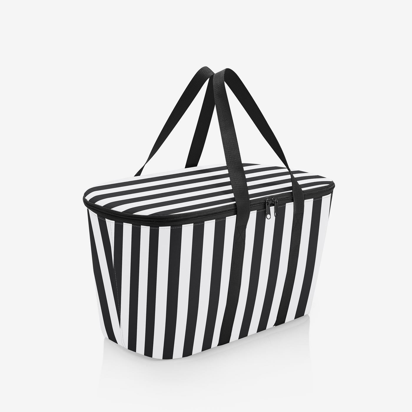 coolerbag summerstripes black coolerbag Reisenthel