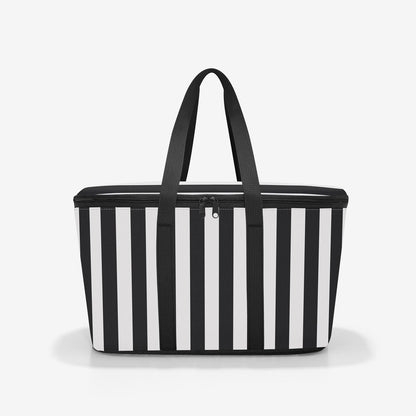 coolerbag summerstripes black coolerbag Reisenthel