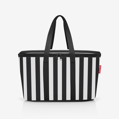 coolerbag summerstripes black coolerbag Reisenthel