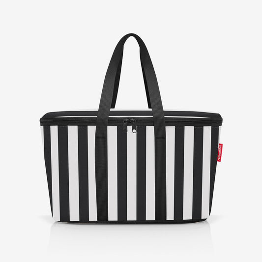 coolerbag summerstripes black coolerbag Reisenthel