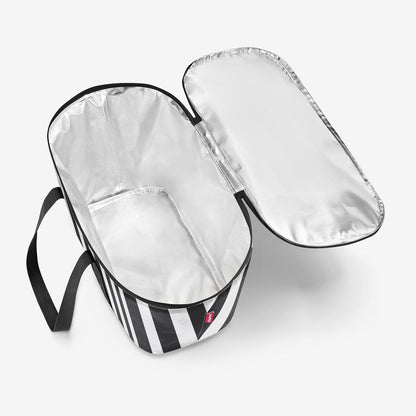 coolerbag summerstripes black coolerbag Reisenthel