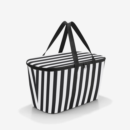 coolerbag summerstripes black coolerbag Reisenthel