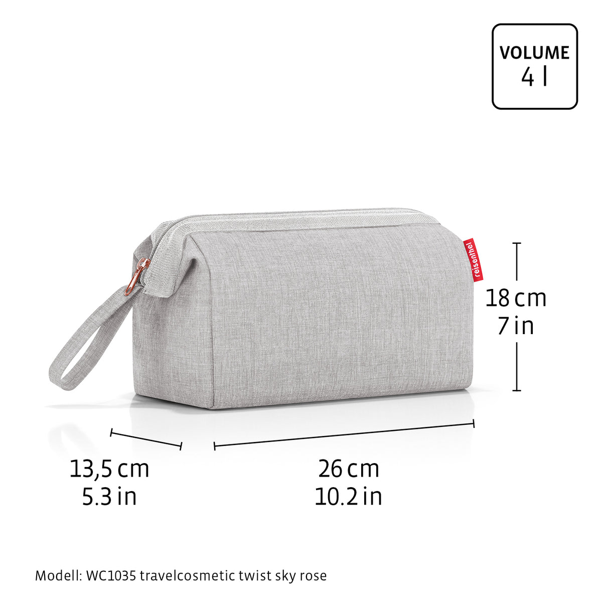 travelcosmetic teddy chocolate