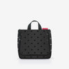 toiletbag glossy dots black toiletbag Reisenthel