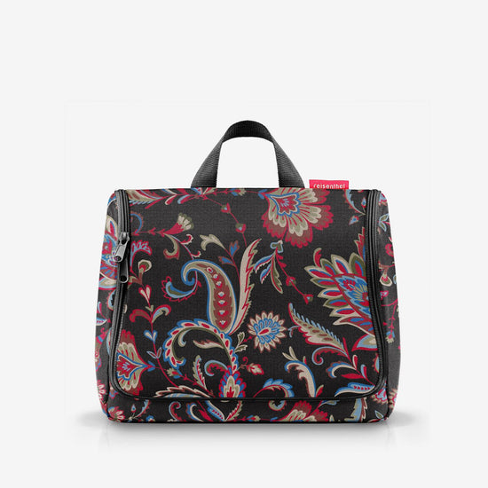 Reisenthel toiletbag XL paisley black (Kulturbeutel,schwarz)