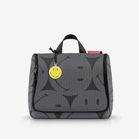 toiletbag XL smiley grey