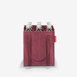 bottlebag twist maroon