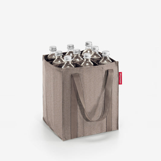 bottlebag herringbone mokka bottlebag Reisenthel