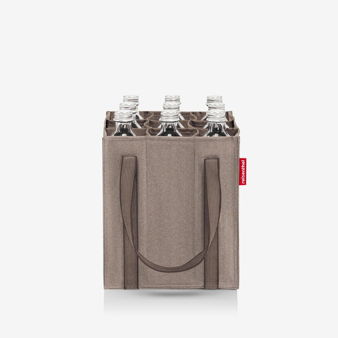 bottlebag herringbone mokka bottlebag Reisenthel