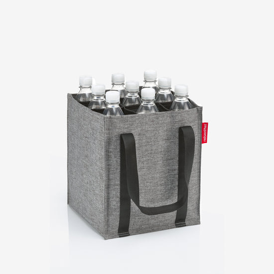 Reisenthel bottlebag twist silver (Flaschentasche,grau)