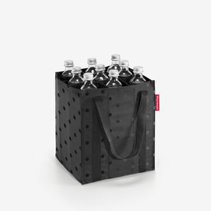 bottlebag glossy dots black bottlebag Reisenthel