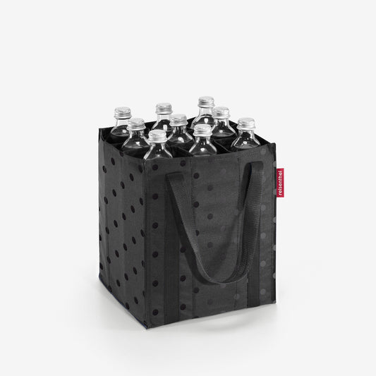 bottlebag glossy dots black bottlebag Reisenthel