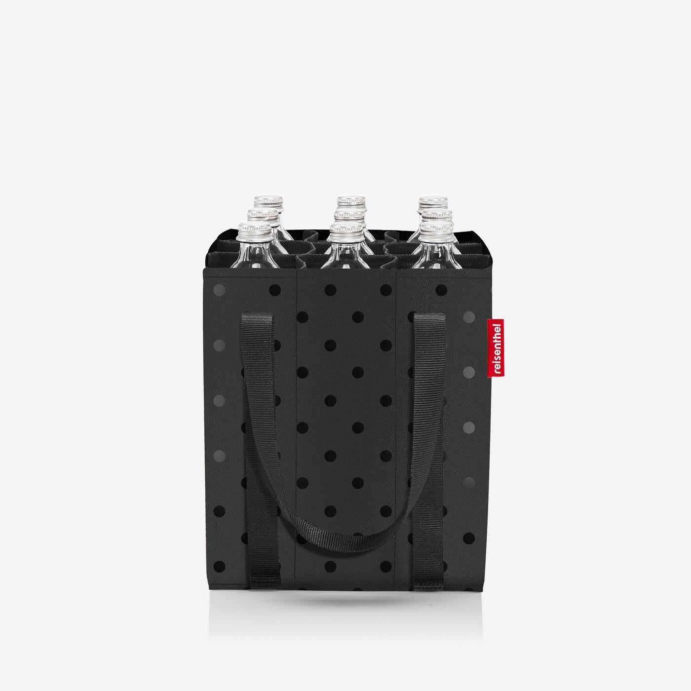bottlebag glossy dots black bottlebag Reisenthel