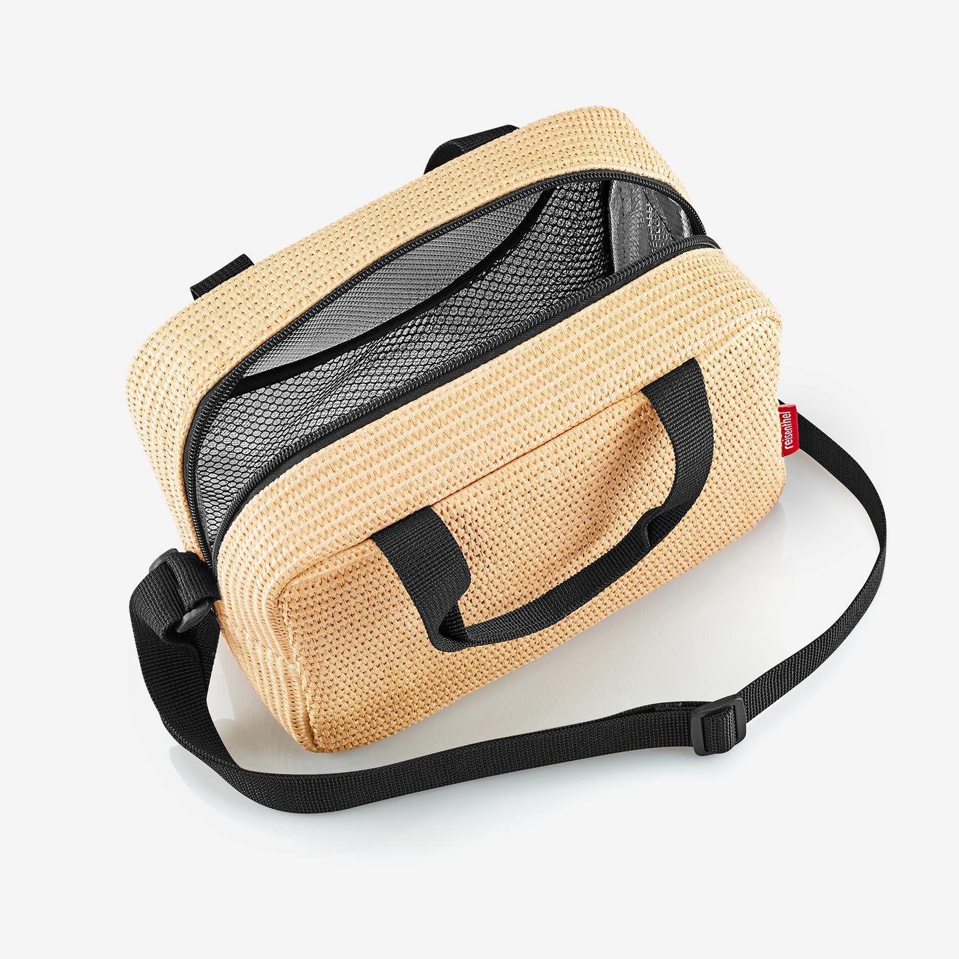 coolerbag to-go raffia black coolerbag to-go Reisenthel