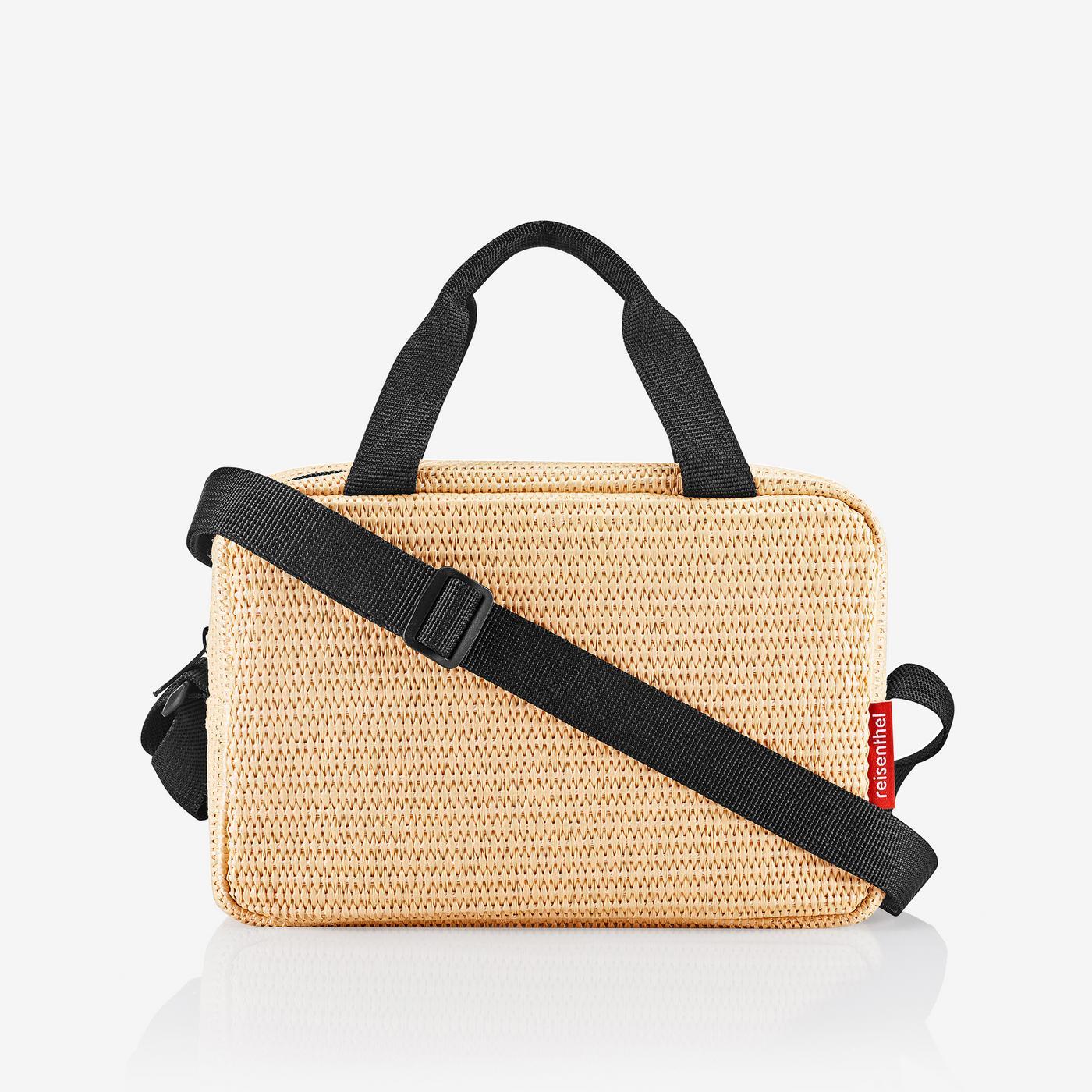 coolerbag to-go raffia black coolerbag to-go Reisenthel
