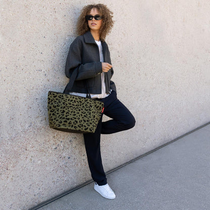 shopper M teddy leo olive shopper M Reisenthel