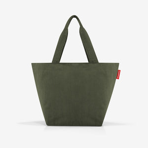 shopper M cord dark matcha shopper M Reisenthel