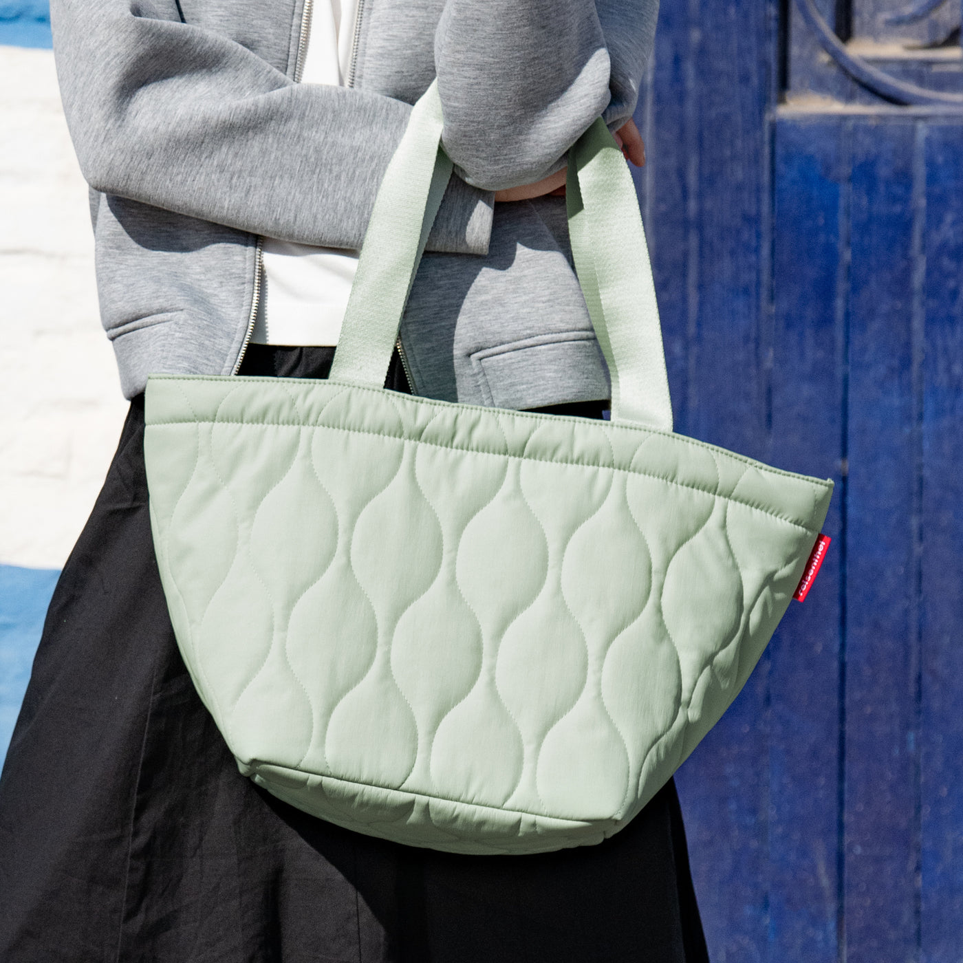 shopper M puffer iced matcha shopper M Reisenthel