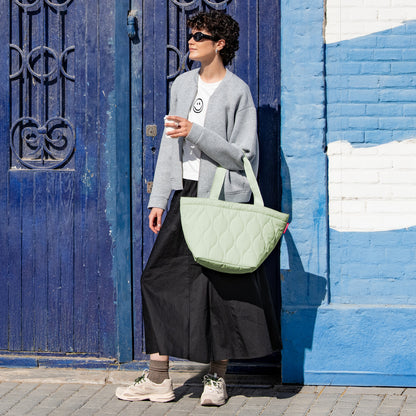shopper M puffer iced matcha shopper M Reisenthel