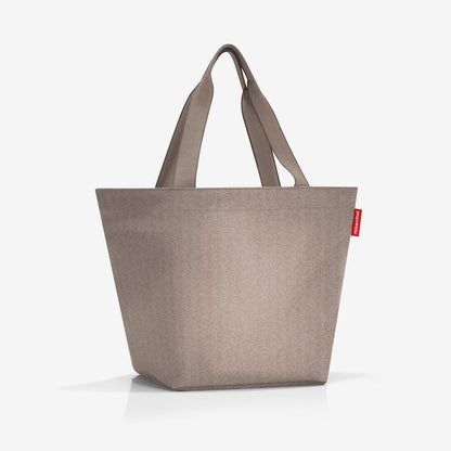 shopper M herringbone mokka shopper M Reisenthel