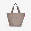 shopper M herringbone mokka shopper M Reisenthel