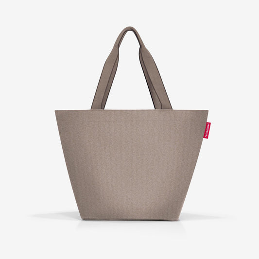 shopper M herringbone mokka shopper M Reisenthel
