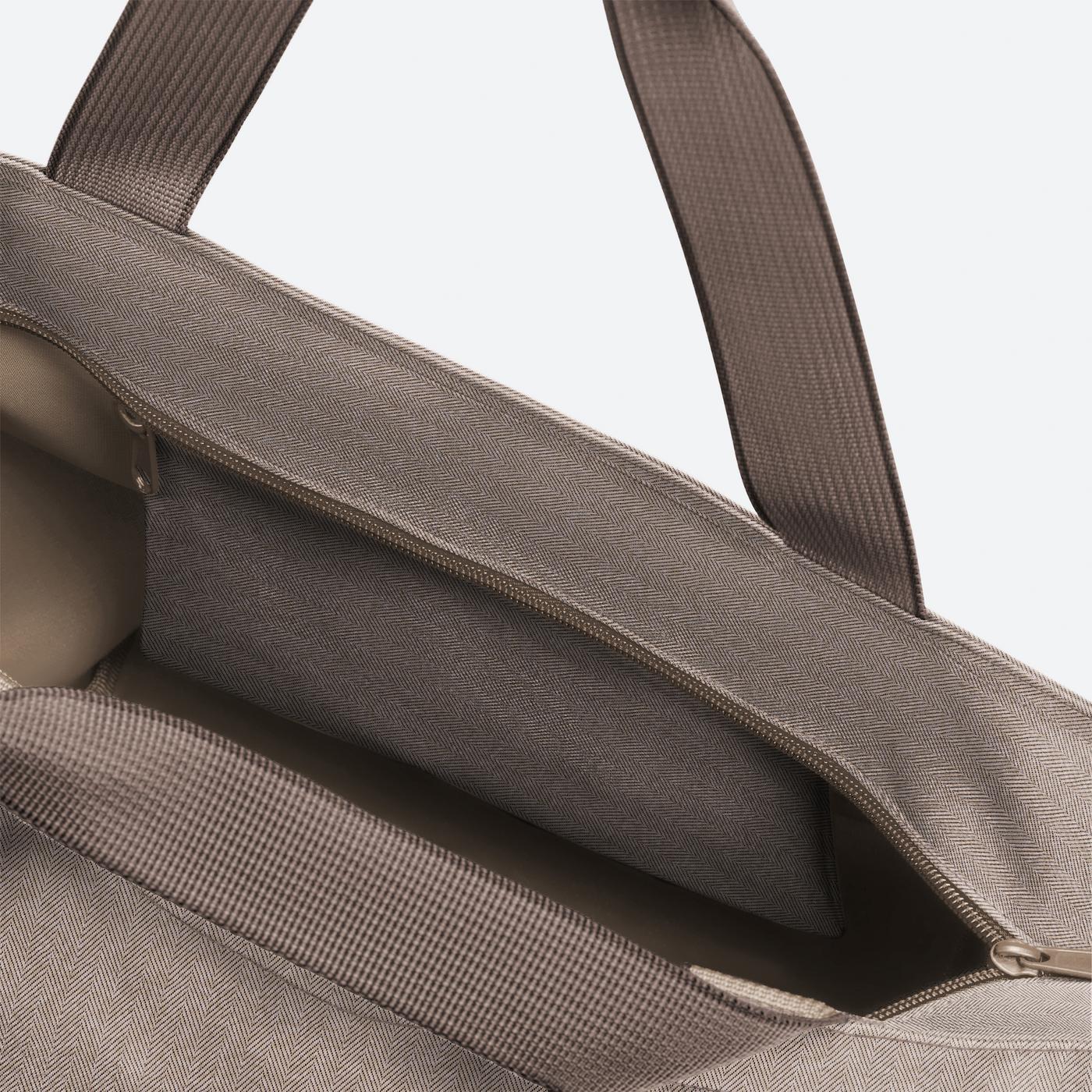 shopper M herringbone mokka shopper M Reisenthel