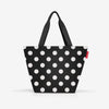 shopper M dots white shopper M Reisenthel