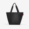 shopper M glossy dots black shopper M Reisenthel