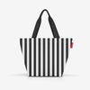 shopper M summerstripes black shopper M Reisenthel