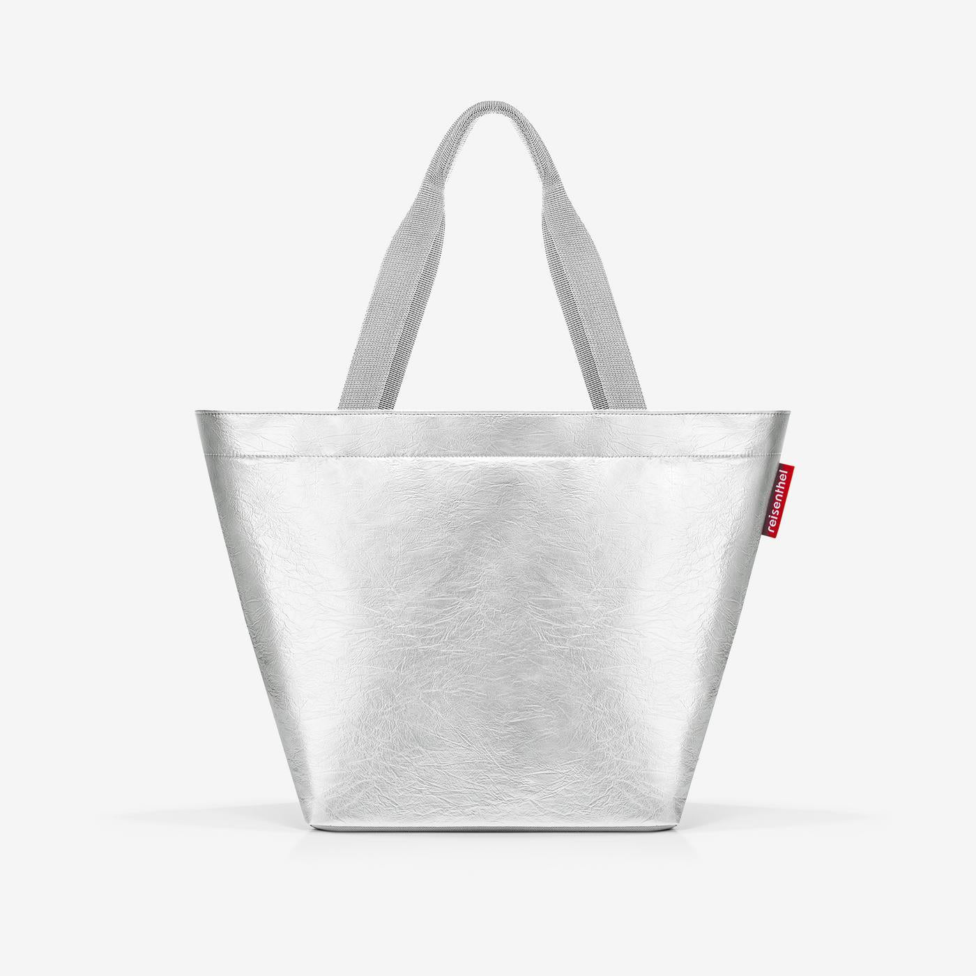 shopper M silver crackle shopper M Reisenthel