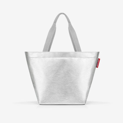 shopper M silver crackle shopper M Reisenthel