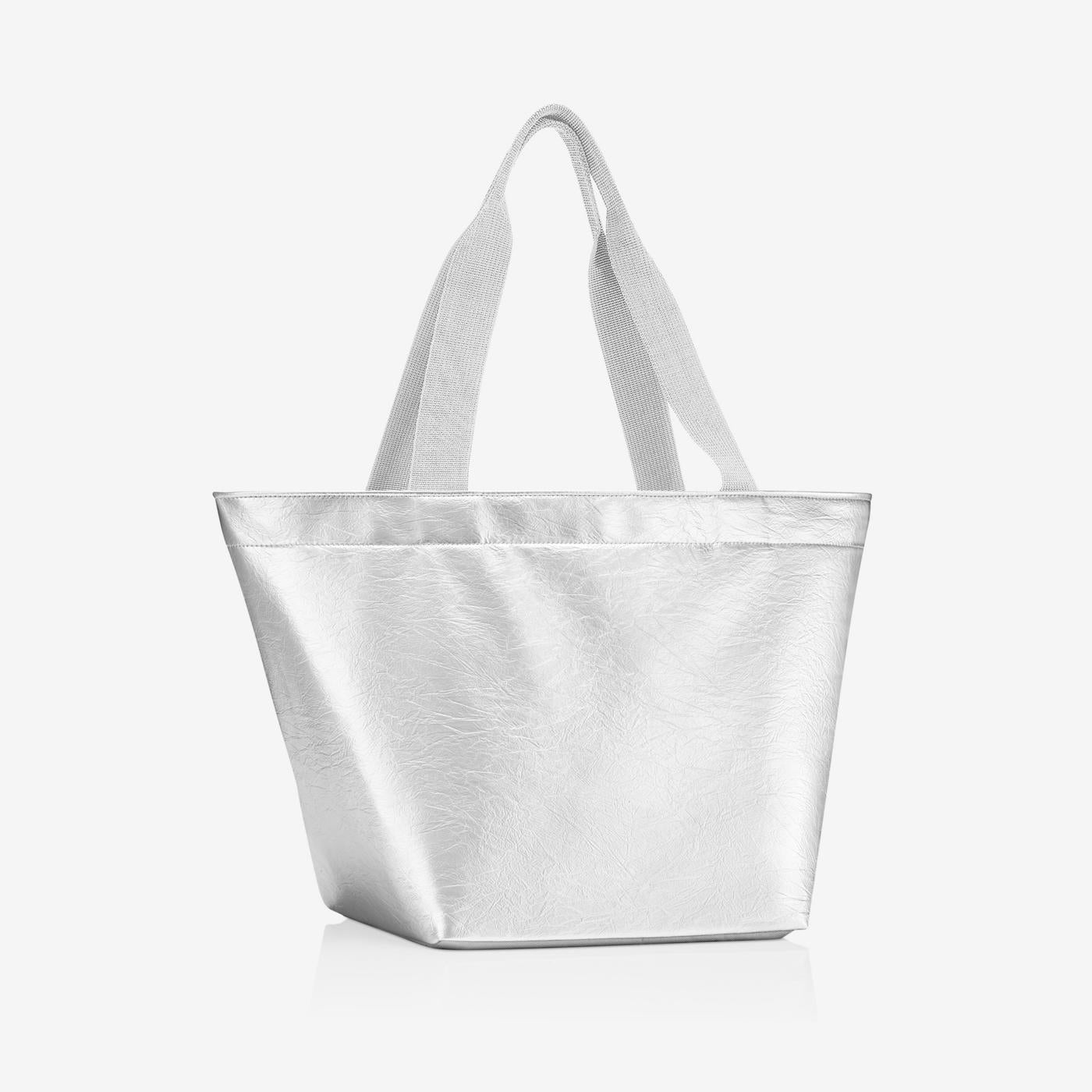 shopper M silver crackle shopper M Reisenthel