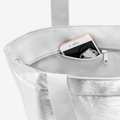 shopper M silver crackle shopper M Reisenthel