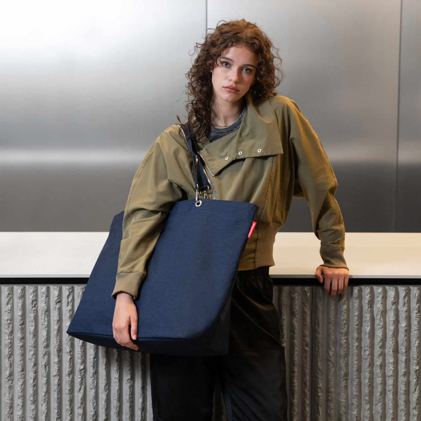 shopper XL twist navy shopper XL Reisenthel