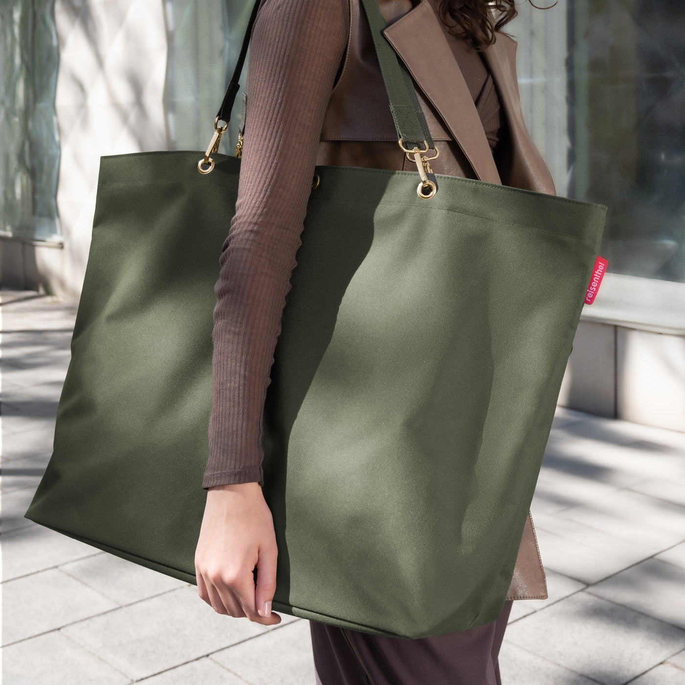 shopper XL urban forest gold shopper XL Reisenthel