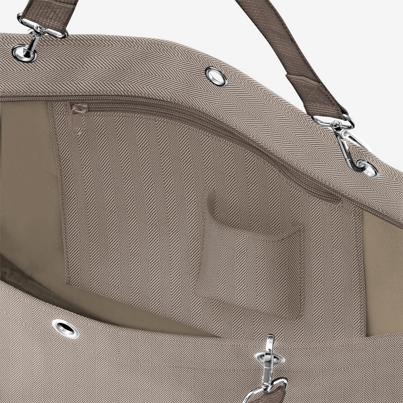 shopper XL herringbone mokka shopper XL Reisenthel