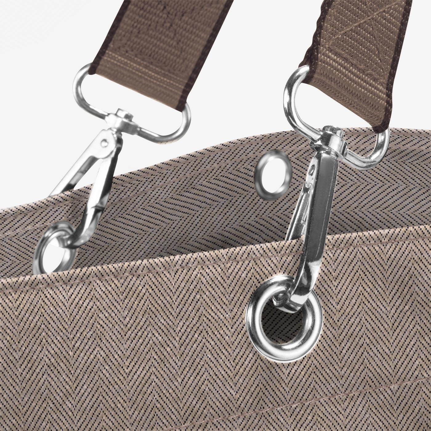 shopper XL herringbone mokka shopper XL Reisenthel