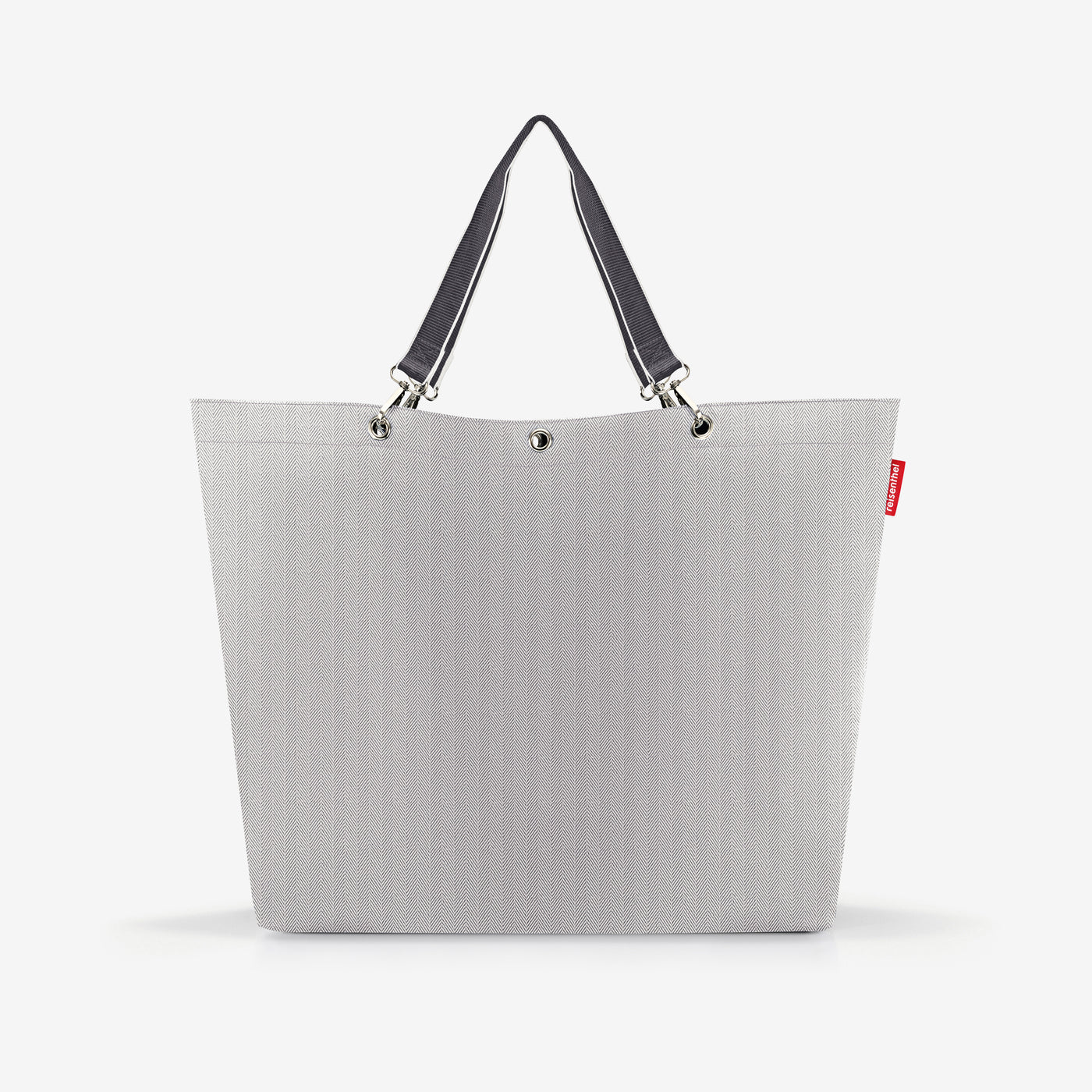 reisenthel shopper XL herringbone gray (beach bag gray)