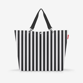 shopper XL summerstripes black