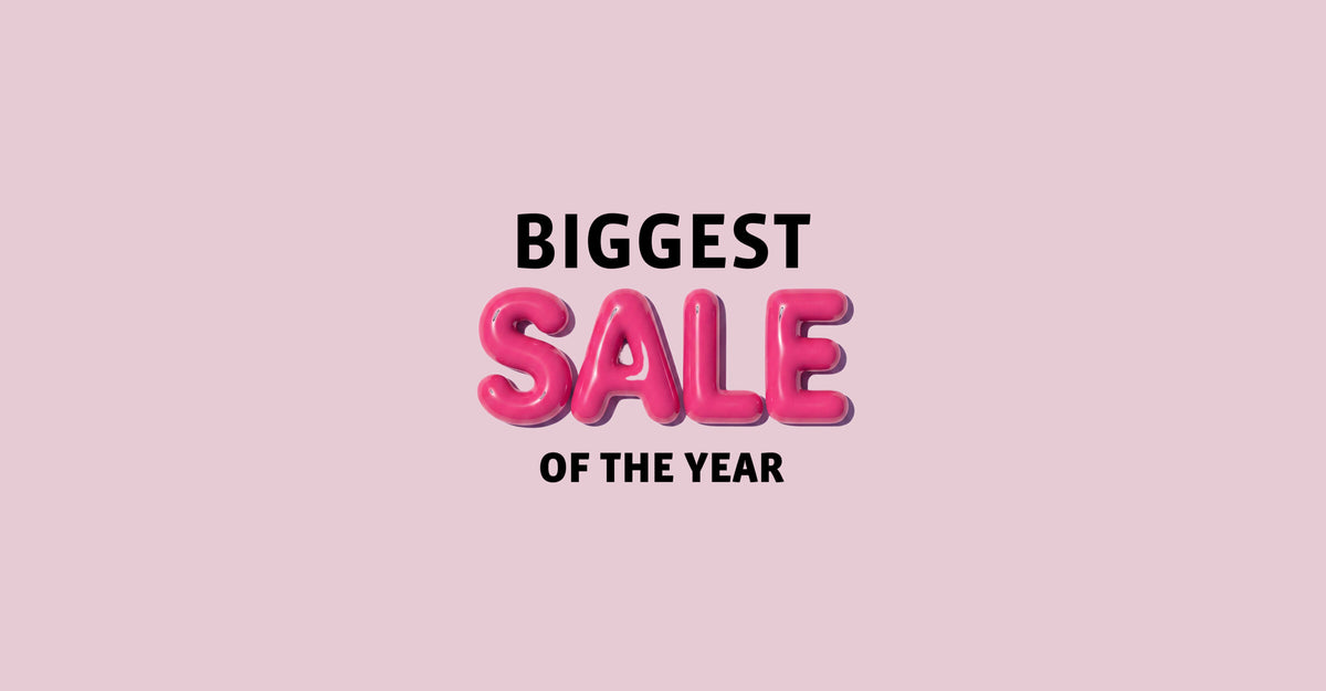 Biggest Sale of the Year - up to 50% off