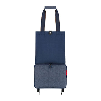 INHEMING Opvouwbare trolleytassen, Rainbow 2-in-1 opvouwbare boodschappentrolley met wielen, 2 zwenkwielen, metalen frame, Oxford-doek, perfect voor gebruik binnenshuis INHEMING Opvouwbare trolleytassen, Rainbow 2-in-1 opvouwbare boodschappentrolley met wielen, 2 zwenkwielen, metalen frame, Oxford-doek, perfect voor gebruik binnenshuis