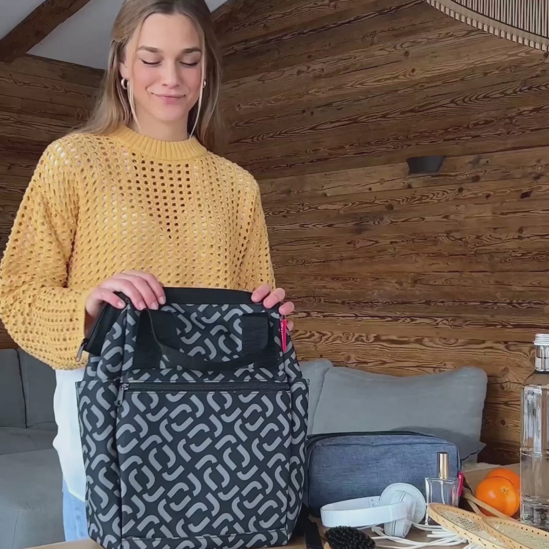 allrounder R herringbone mokka allrounder R Reisenthel