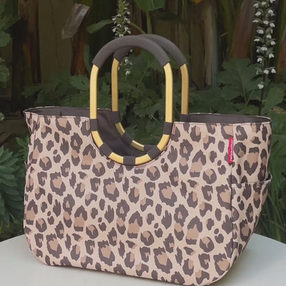 loopshopper L smiley® teddy chocolate loopshopper L Reisenthel